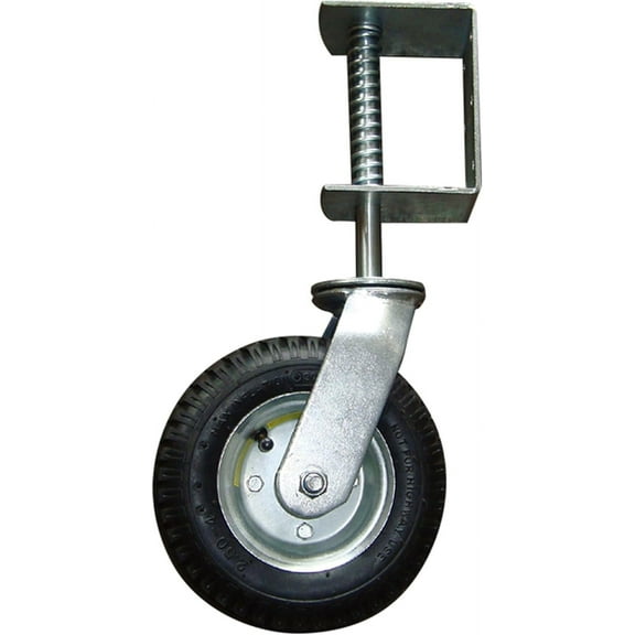 Northern Tool Equipment Gate Wheel with Suspension - 210-Lb. Capacity, 8in. Pneumatic Tire, Model Number CT-GW01
