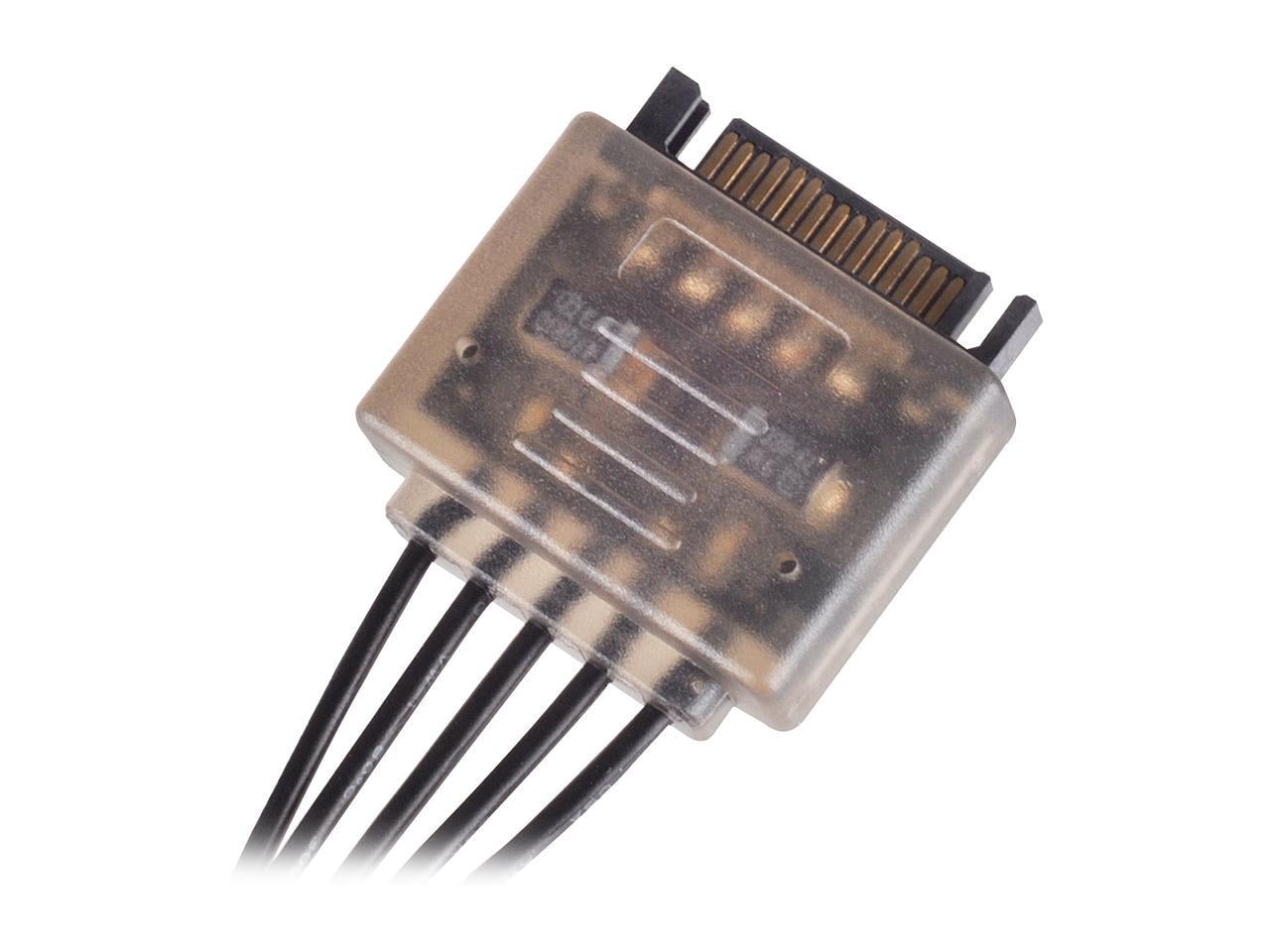 SilverStone Power + SATA Data Connector to Combined SATA 22 Pin Power & Data Sata Connector CP13 Components Other