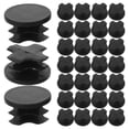 thumbnail image 1 of OULII 100 Pcs Bouchons en Plastique Bouchon à Trou Rond pour Rampes dans Divers Domaines, 1 of 8