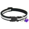 thumbnail image 4 of Collar De Nylon Para Cachorro De Perro Con Hebilla Y Clip Para Plomo (m, Negro) Afortunado Sencillez, 4 of 5