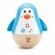 Hape Wobbler Musical Pingouin Coloré Wobbling Mélodie Pingouin, Roly Poly Jouet pour les Enfants 6 Mois +, Multicolore, 5 x 2 (E0331) – image 2 sur 4
