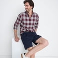 thumbnail image 4 of Lands' End Men's No Iron 6" Comfort Waist Pleated Front Chino Short, 4 of 5