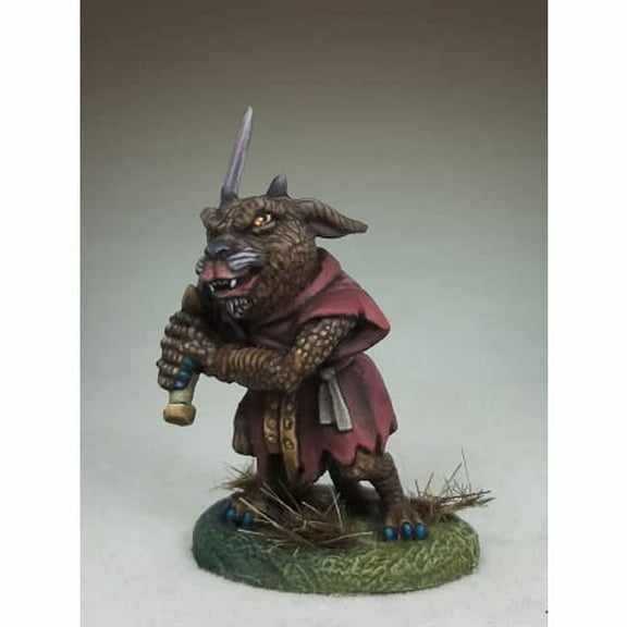 Yap Kobold Warrior Miniature Diterlizzi Masterworks Dark Sword Miniatures