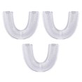 thumbnail image 1 of MasteelfCA 3 Pcs Têtes de Brosse à Dents Électrique en Forme de U de Qualité Alimentaire (Blanc), 1 of 7