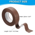 thumbnail image 2 of Cinta de Calafateo Uxcell, Cintas de Sellado Autoadhesivas Impermeables para Baño y Tina, Tira de Sellado Marrón 0.9" x 10.5 Ft, 2 of 7