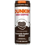 Dunkin' Brownie Batter Donut Iced Coffee 11 fl oz