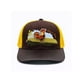 thumbnail image 2 of KNITE Gorra Farmer Gallo cafe Trucker Hombre Ajustable Estilo Palenque Rancho, 2 of 5