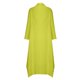 thumbnail image 5 of Vestido midi de lino para mujer - Cuello con solapa, bolsillos - Corte holgado - Informal/Trabajo - Color liso - S-XXXXXL, 5 of 5