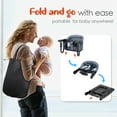 thumbnail image 5 of Portable High Chair with Storage Bag - Clip-On Fast Table Chair for Home and Travel, 5 of 7