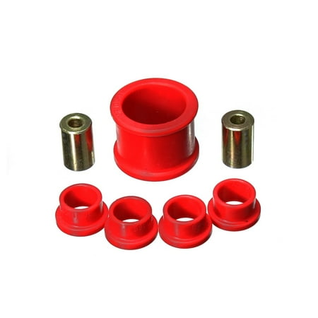 Honda Civic Energy Suspension - Energy Suspension 06-11 Honda Civic Si Red Power Steering Rack Bushing Set