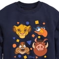 thumbnail image 3 of The Lion King - Simba, Pumbaa, Timon, & Zazu - Toddler & Youth Crewneck Fleece Sweatshirt, 3 of 5