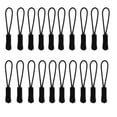 thumbnail image 1 of Universal Replacement Zipper Pulls - Small Zipper Tabs for Backpack, Luggage, Clothes & Handbag - 20 Pieces, 1 of 5