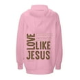 thumbnail image 5 of Women's Sweatshirts 2025 Love Like Jesus Sweatshirt Christian Sweatshirts Casual Pullover Tops Sweatshirt for Women, 5 of 8