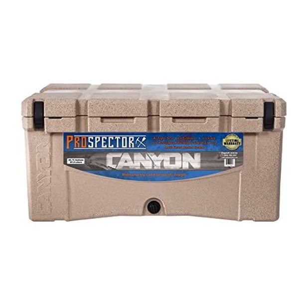Canyon Coolers Prospector 103 Quart Insulated Storage Cooler, Sandstone