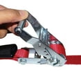 thumbnail image 3 of Snap-Loc SLTHS108RR2 1 in. x 8 ft. S-Hook Strap Ratchet with Hook & Loop Storage Fastener - Pack of 2, 3 of 4