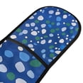 thumbnail image 4 of Yayeee Double Oven Mitt Kitchen Heat Resistant Baking 35" x7" Quilted Glove, Green Dots, 4 of 6