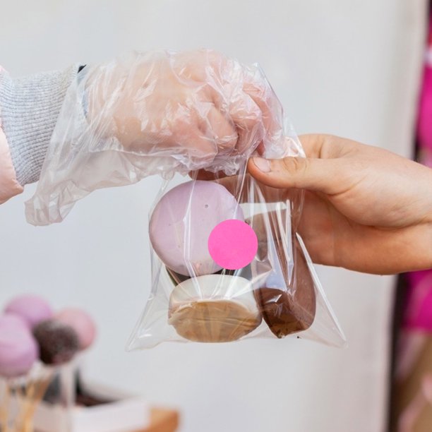 unbranded Pegatinas Autoadhesivas Rosas Para Sellar Regalos Y Decorar Fiestas O El Hogar