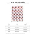 thumbnail image 5 of Sikiie Cartoon Helicopter Cozy Flannel Fleece Throw Blanket: Lightweight & Thick for All Seasons - Perfect for Women, Men, & Kids"80"x60", 5 of 6