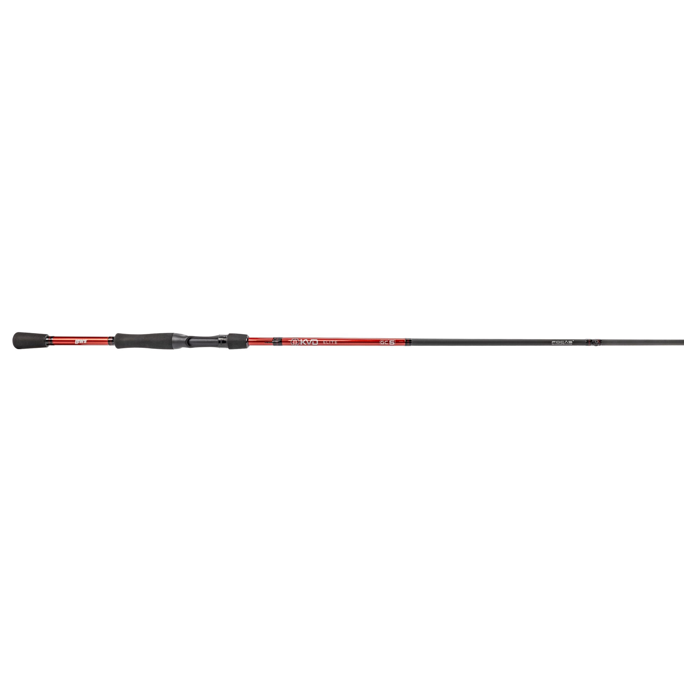 Lew’s KVD Elite Casting Fishing Rod, 7-Foot 10-Inch, 1-Piece, Medium Power, Moderate Action
