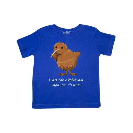 

Inktastic I am an Adorable Ball of Fluff- cute kiwi bird Gift Toddler Boy or Toddler Girl T-Shirt