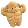 thumbnail image 2 of Muñeco de peluche de perro musculoso, muñeco de peluche coleccionable de 50cm, novedad, figuras de peluche de animales de peluche para decoración de, 2 of 9