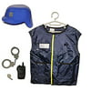 Dazzling Toys Kids Pretend Play Police Officer Costume Set with Accessories