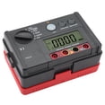 thumbnail image 4 of Digital Earth Tester Pratical Digital Earth Tester Medidor de resistencia de aislamiento de tierra física Ohmmet Herramienta de medición con clip para trabajador profesional ANGGREK Otros, 4 of 8