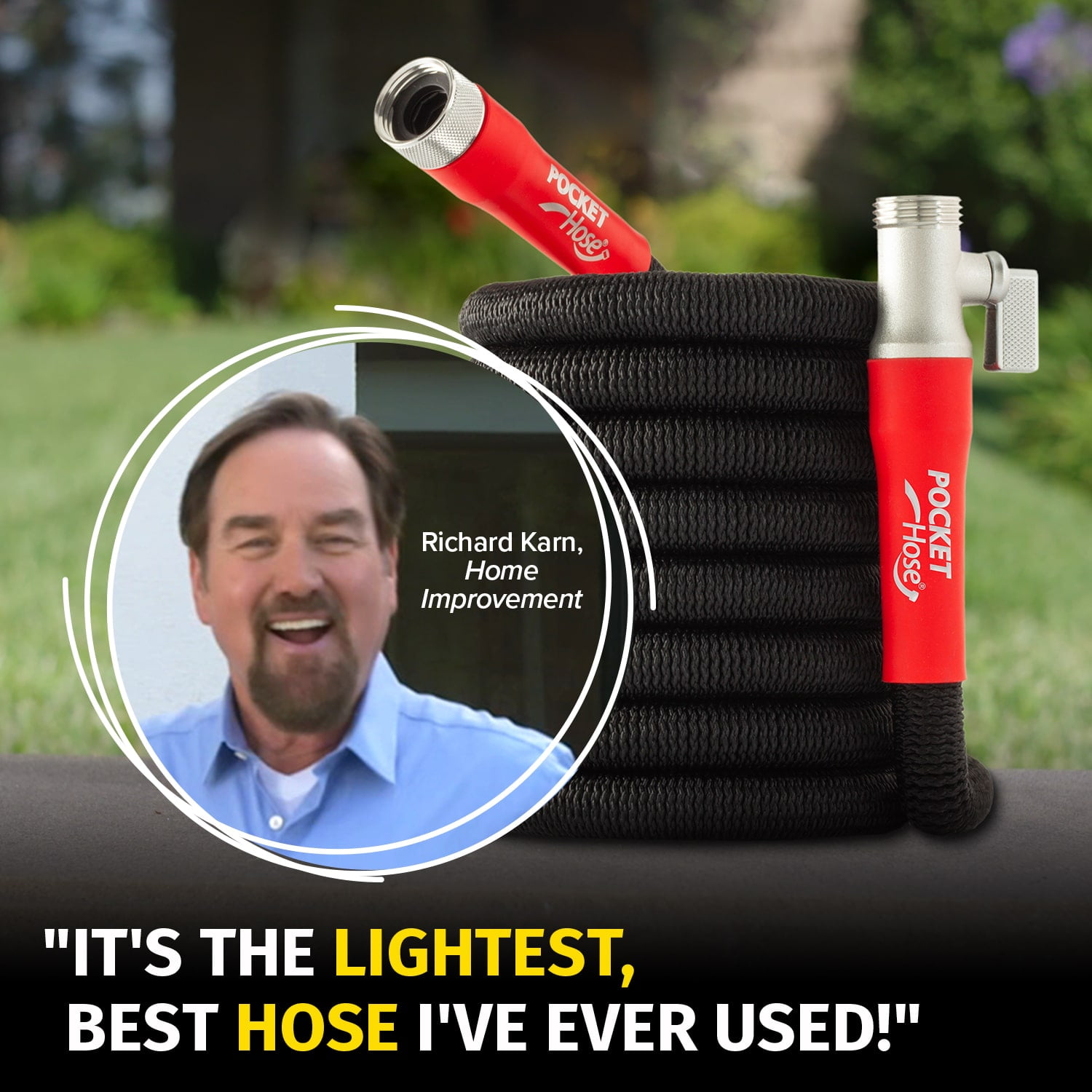 Pocket Hose Silver Bullet 2.0 - Lightweight, Collapsible, 25
