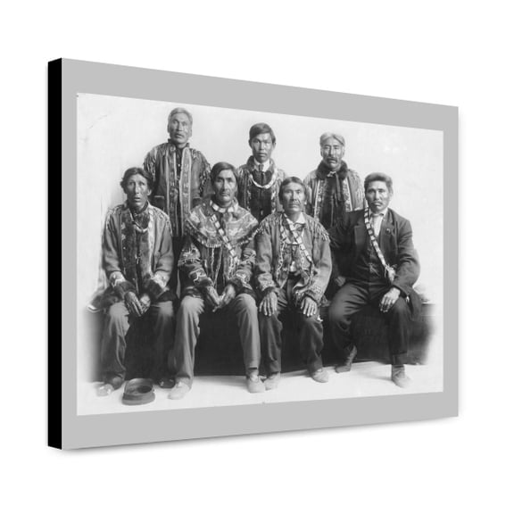 Canvas Print: Indian Chiefs, circa 1900