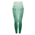 thumbnail image 5 of Meichang St. Patrick's Day Workout Leggings for Women High Waist Tummy Control Shamrock Print Green Tights Stretchy Gym Yoga Leggings, 5 of 10