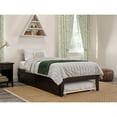 Colorado Twin Extra Long Bed with Twin Extra Long Trundle in Espresso