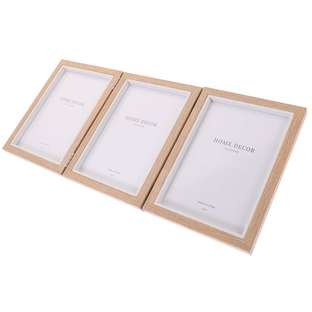 OULII 1 Set Rustic Picture Frame Photo Display Frame for Home Desktop Decor Office Decoration
