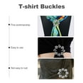 thumbnail image 2 of LOLIPPYY 2Pcs Alloy Scarf Rings Creative T-Shirt Clip Decoration for Clothing and Accessories, 2 of 7