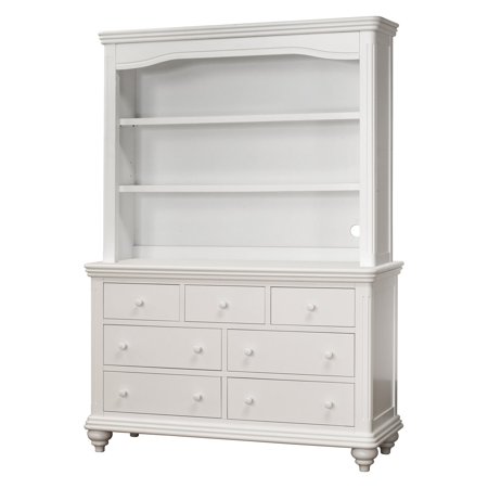 Lusso Nursery Vicenza Double Dresser With Hutch Lusso Nursery Vicenza Double Dresser With Hutch
