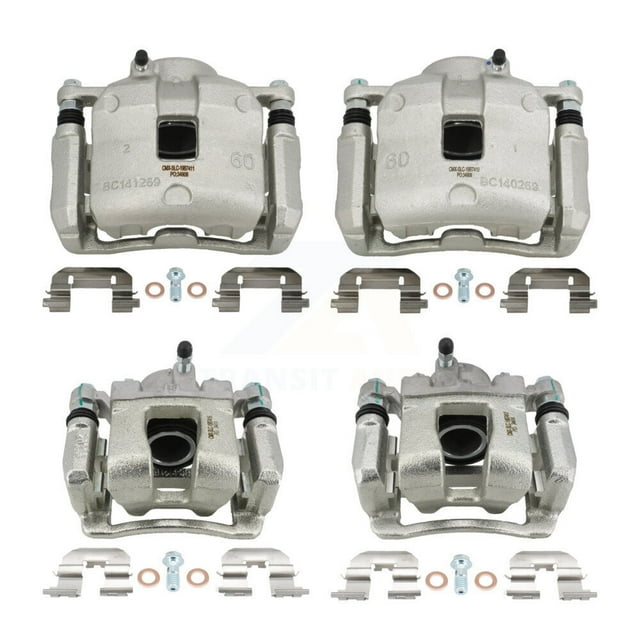 CMX Front Rear Disc Brake Caliper Assembly Left Right Side (Driver Passenger) Kit for Car Hyundai Tucson Kia Sportage KBC-100538