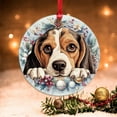 thumbnail image 4 of AatoeaX Beagle Christmas Ornament: Adorable Dog Design, Transparent Acrylic, Hanging Decor for Pet Lovers, Holiday Decor & Gifts, 4 of 7