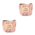 thumbnail image 2 of Jumpingount Mini lona floral Estuches para monedas Bolsos para llaves Monedero para cambio de tarjeta Carteras con cremallera Type5 NO5, 2 of 6