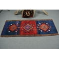thumbnail image 3 of Moroccan Rug, Wool Rug, Vintage Rugs, Turkish Rugs, 2.3x5.9 ft Runner Rug, 3 of 9