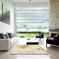 thumbnail image 6 of Ahgly Company Indoor Square Abstract Brown Solid Area Rugs, 7' Square, 6 of 6