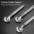 thumbnail image 4 of Peeler Spoon Stainless Cuchara Pelador De Multi Function Peeling Tool Sliced Chinese Noodle Cutter For Cooking Kitchen Gadgets, 4 of 5