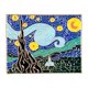 thumbnail image 2 of Pin de solapa esmaltado con pintura de noche estrellada de Van Gogh, multicolor, 1.75 pulgadas, 2 of 5