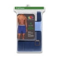 thumbnail image 5 of Fruit of the Loom Men's Assorted Knit Boxers, 4 Pack, Extended Sizes, 5 of 5