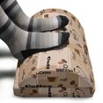thumbnail image 3 of Coffee Foot Rest, Coffee Words Different Typographies Beans Cups on Abstract Vintage Backdrop, Non-Slip Backing Adjustable Ergonomic Memory Foam Leg Support for Office, Pale Brown Black, by Ambesonne, 3 of 5