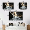 thumbnail image 4 of Designart "Canyon Ancient flow" Landscapes Metal Wall Art Set, 4 of 5