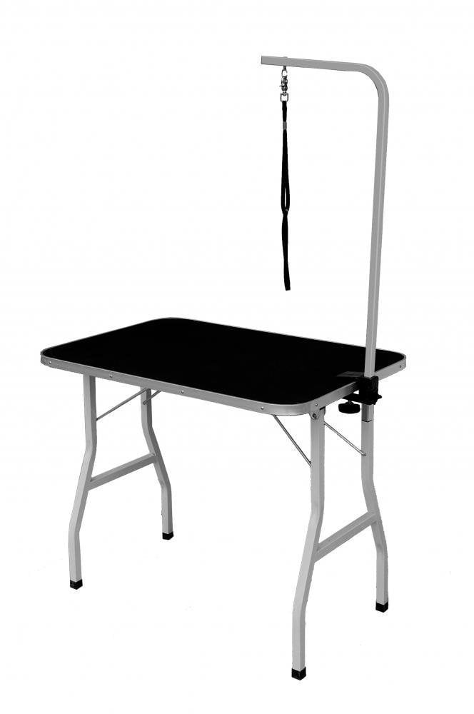 BestPet Large Adjustable Pet Dog Cat Grooming Table W/Arm&Noose Rubber