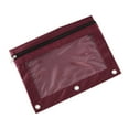 thumbnail image 2 of mtvxesu Sac de Rangement de Documents Transparent à Trois Trous avec Fermeture Éclair, Dossier Détachable et Grande Capacité pour Usage de Bureau, 1 Unité, 2 of 6