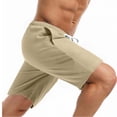 thumbnail image 5 of UVEASISHA Mens Board Shorts 7 Inch Quick Dry Swim Trunks Comfort Bathing Suit Lightweight Breathable Swimwear Hawaiian Shorts with Pockets Khaki S, 5 of 6