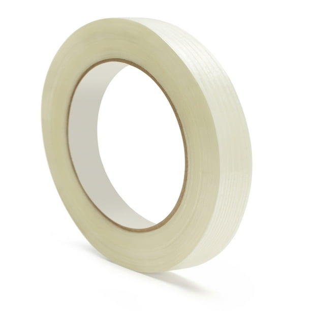 Heavy Duty Packing Tape Filament Reinforced Tape Rolls 40 Mil Thick