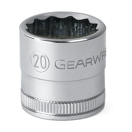 

GearWrench 80628 1/2 Drive 6 Point Standard Socket - 16mm