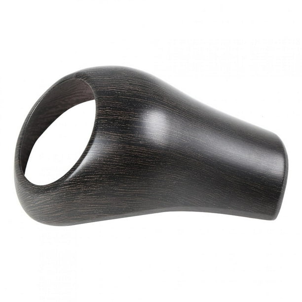 Gear knob head trim shift knob trim gear knob cover gear handle grip cover shifter knob decor Gear Shift Knob Cover Fits for Mercedes Benz a c e g GLS Left Hand DrivingOak Grain ANGGREK Otros